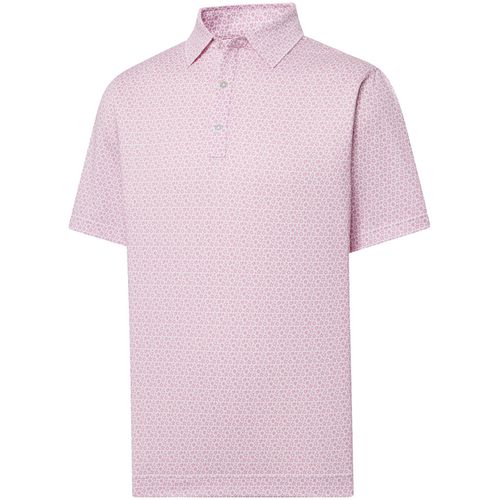 FootJoy Men's Allover Floral Lisle Polo