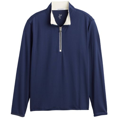 Ashworth Men's Peached Tech 1/4 Zip Pullover