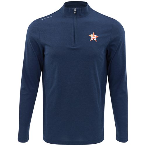 TravisMathew Men's Time To Tailgate 1/4 Zip Pullover - Houston Astros