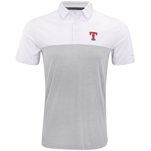 TravisMathew Men's Home Run Leader Polo - Texas Rangers