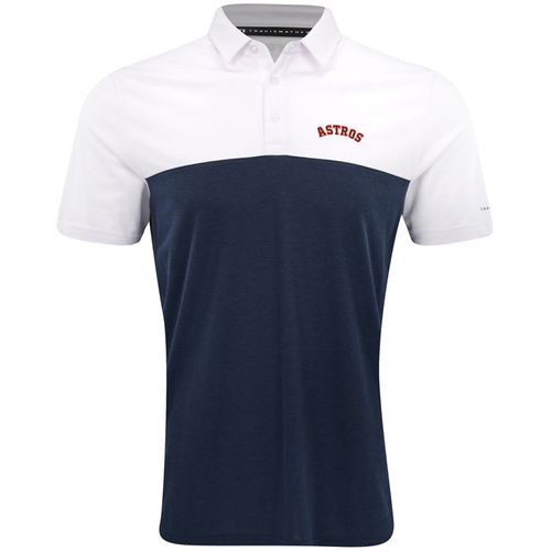 TravisMathew Men's Home Run Leader Polo - Houston Astros