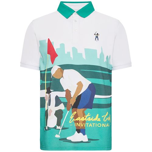 Eastside Golf Men's Graphic Pique Polo