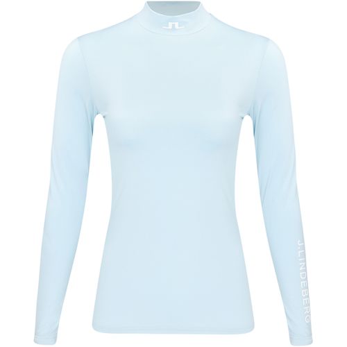 J.Lindeberg Women's Kate Compression Mock Neck Top