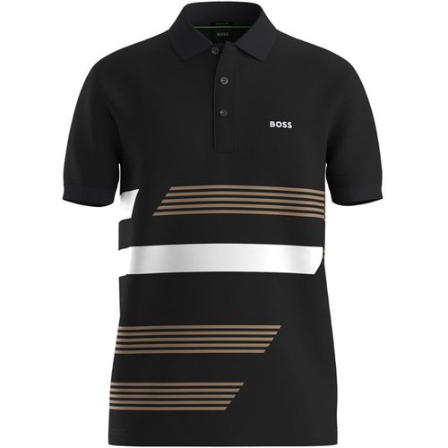 Men's BOSS Paddy Tape Print Polo