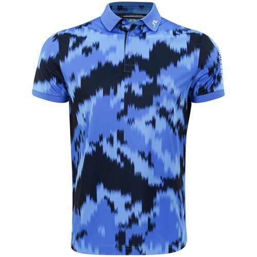 J.Lindeberg Men's Tour Tech Print Polo