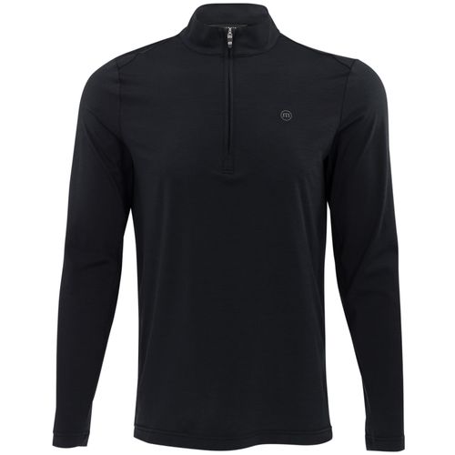TravisMathew Men's Heater Pro 1/4 Zip Pullover