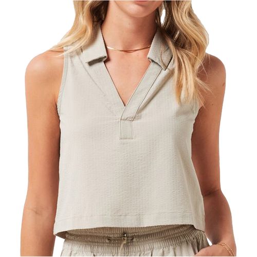 TravisMathew Women's Timeless Breezeblend Sleeveless Polo