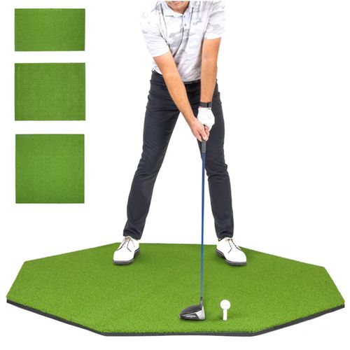 GoSports Pro 5 x 5 FT Octagon Golf Hitting Mat