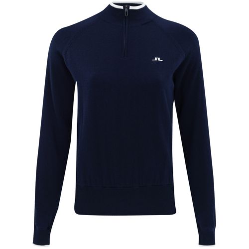J.Lindeberg Women's Ruth Windbreaker 1/4 Zip Sweater