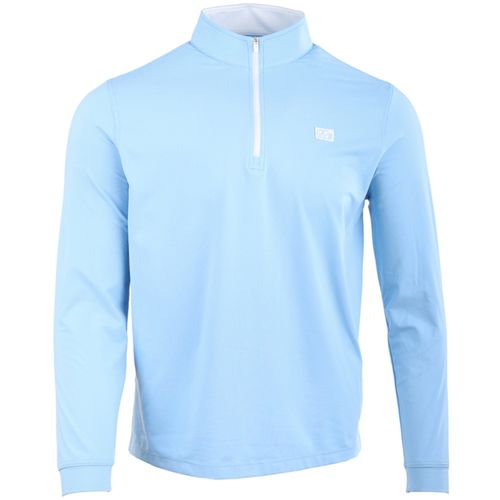 Good Good Golf Men's Birdie Blue 1/4 Zip Pullover
