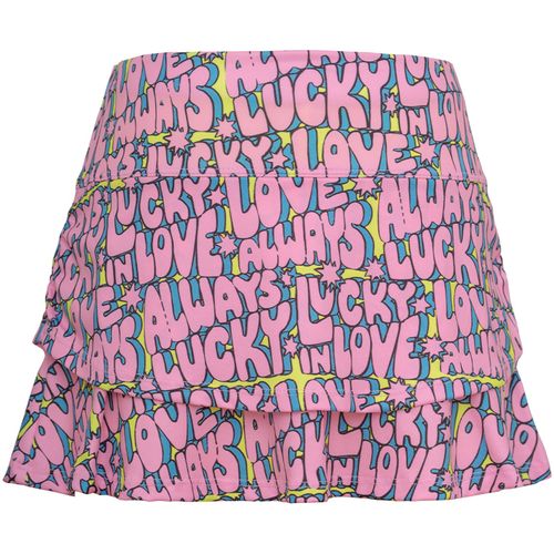 Lucky In Love Girls' Bubble Love Tier Skort