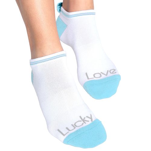 Lucky In Love Girl's Retro Revival Low Cut Socks