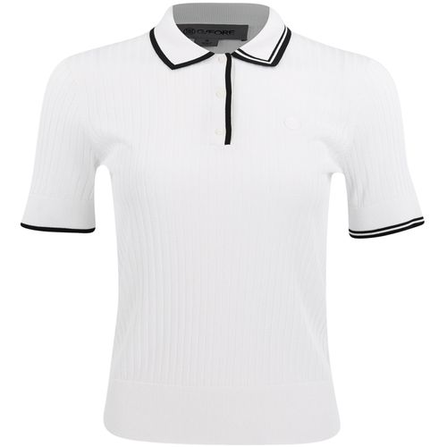G/FORE Women's Ribbed Knit Sweater Polo