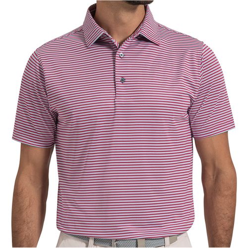 FootJoy Men's Monterey Pique MultiStripe Polo