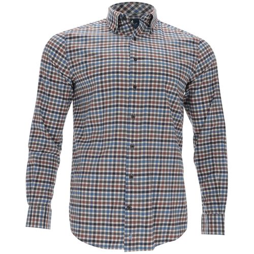 johnnie-O Men's Krause Long Sleeve Flannel Shirt