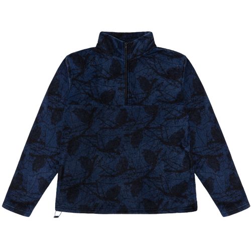Quiet Golf Men's Owl Tree Fleece 1/4 Zip Pullover