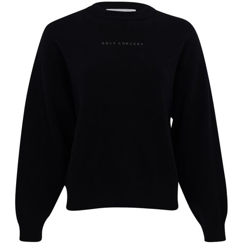 Macade Women's Black Knit Intarsia Sweater