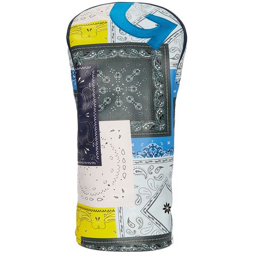 G/FORE Quarter G Bandana Velour-Lined Driver Headcover