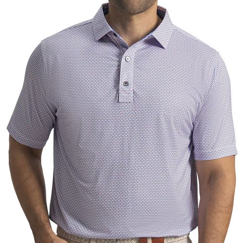 FootJoy Men's Nautical Flag Lisle Polo