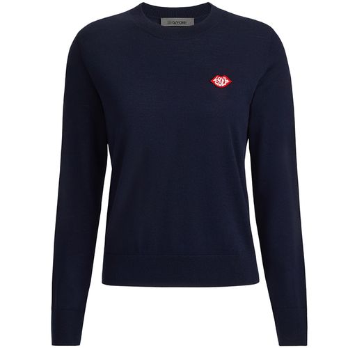 G/FORE Women's Love Golf Merino Wool Crewneck Sweater