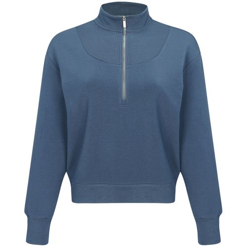 johnnie-O Women's Naomi Rib Knit 1/4 Zip Sweatshirt