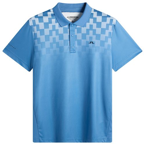 J.Lindeberg Men's Finn Print Polo