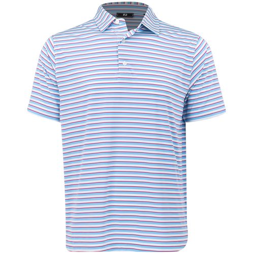 FootJoy Men's Monterey Lisle Tie Stripe Polo