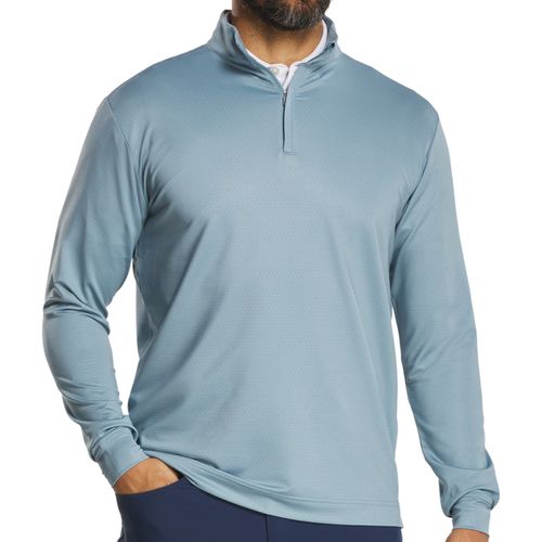 FootJoy Men's Tonal Deco Diamond 1/4 Zip Pullover