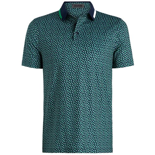 G/FORE Men's 3/G's Tech Jersey Polo