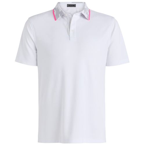 G/FORE Men's Camo Collar Performance Pique Polo