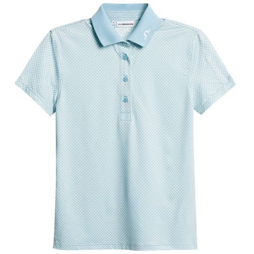 J.Lindeberg Women's Tour Tech Print Polo
