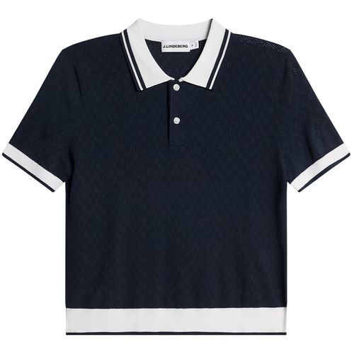 J.Lindeberg Women's Polly Pointelle Polo