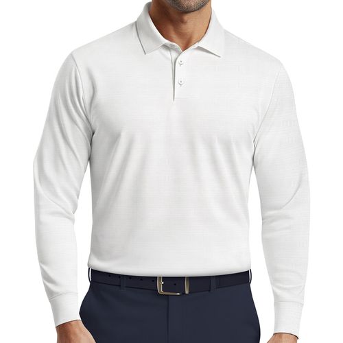 Ben Hogan Men's Jaspe Long Sleeve Polo