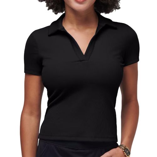 TravisMathew Women's MoveKnit V-Neck Polo