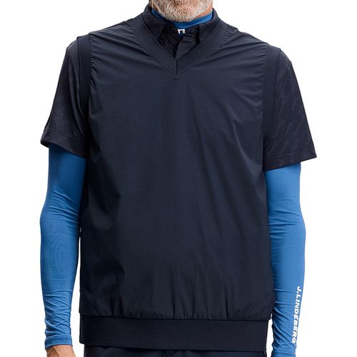 J.Lindeberg Men's Hybrid Windbreaker Vest