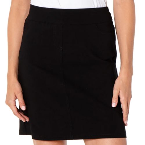 Slimsation Women's Pull-On Solid Skort