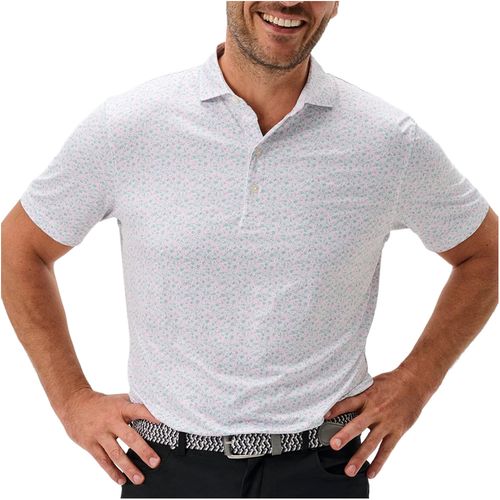 johnnie-O Men's Featherweight Performance Polo - Marietta Print
