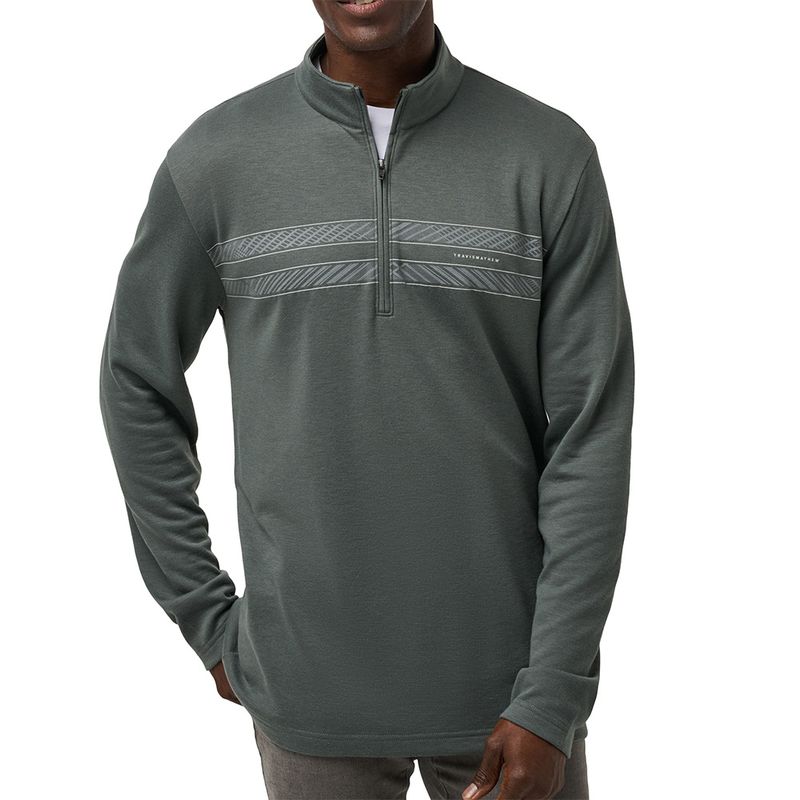 TravisMathew Men's Continent Edge 1/4 Zip Pullover - Worldwide