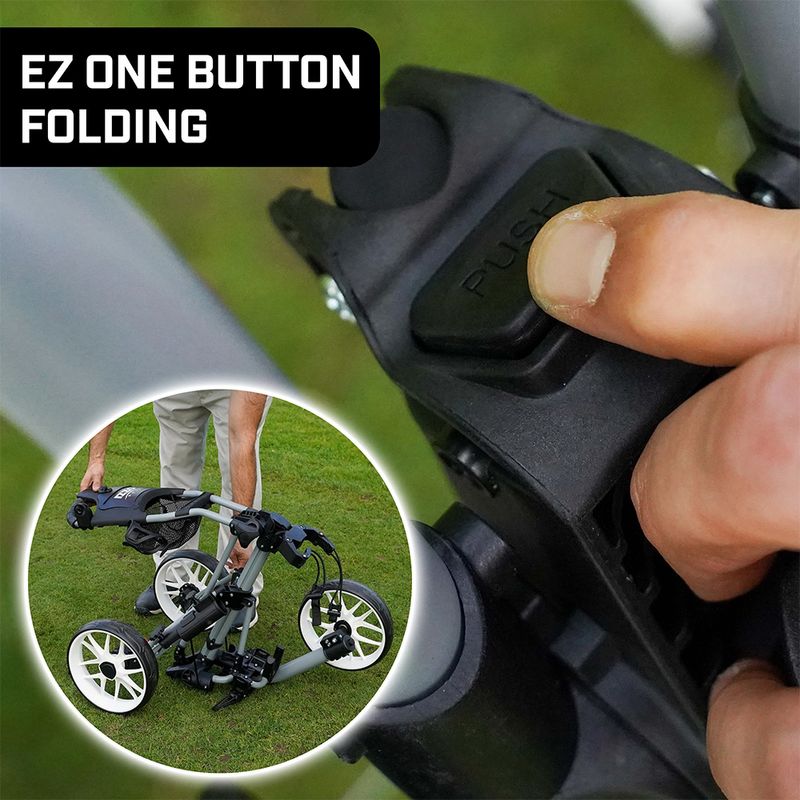 Izzo EZ-Roll Push Cart - Thumbnail 4