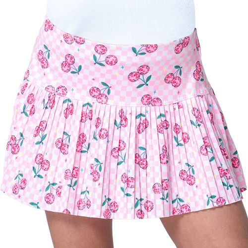Lucky In Love Girls' Disco Cherry Pleated Skort