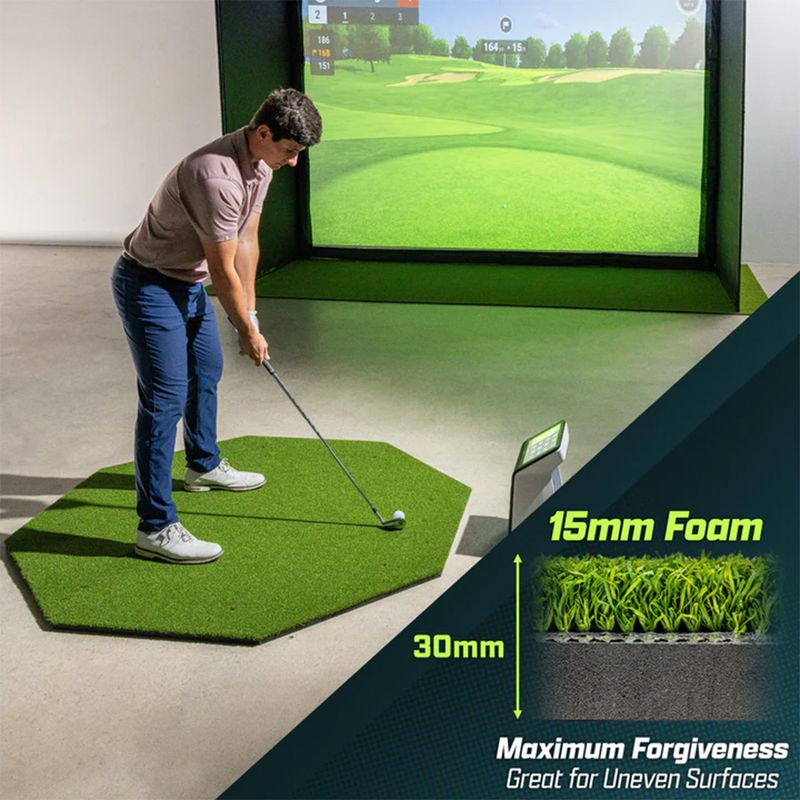 GoSports Octagon Golf Hitting Mat - Thumbnail 3