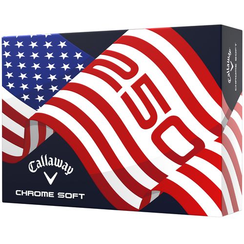 Callaway Chrome Soft 360° Stripe Golf Balls - USA 250