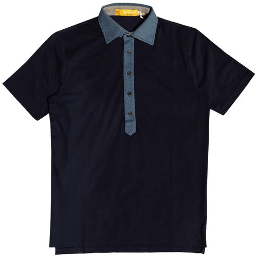 Field Day Men's Ford 2-Tone 5 Button Polo
