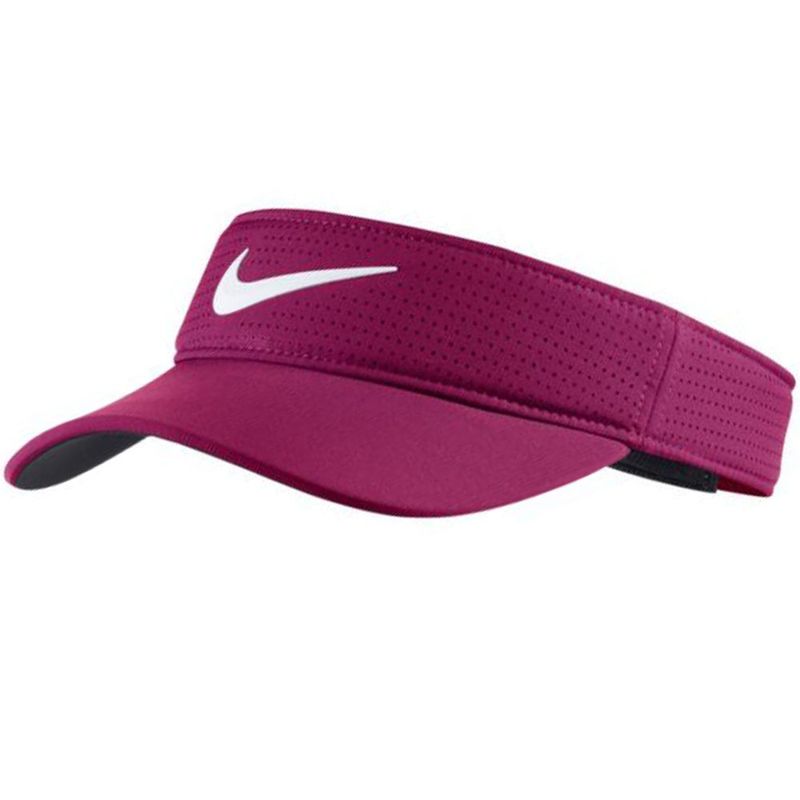 purple nike visor