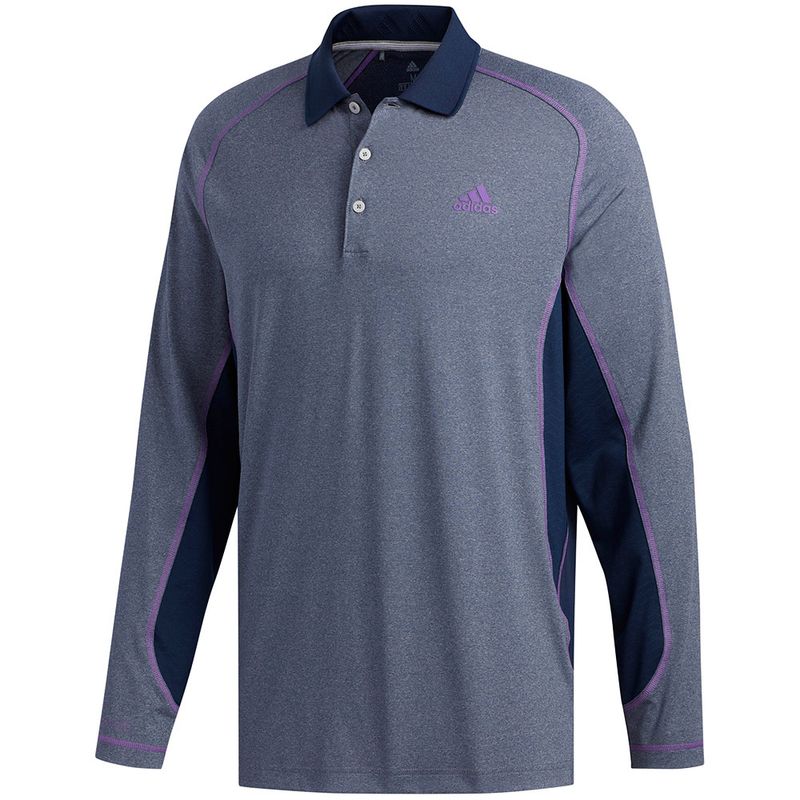 adidas Men's Ultimate Climacool Solid Long Sleeve Polo - Golf Equipment and  Accessories - Worldwide Golf Shops