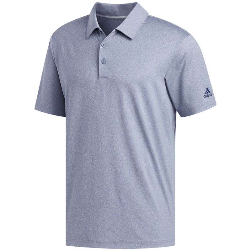adidas men's ultimate365 heather golf polo