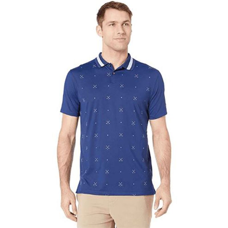 nike mens vapor print polo