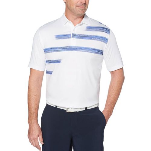 Callaway Men's Cooling Disrupted Space Dye Print Polo