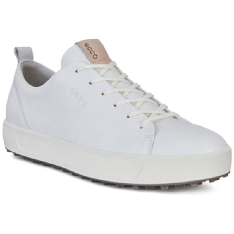 ecco mens white sneakers