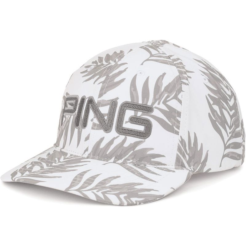 white ping hat